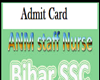 BSSC Staff Nurse Admit Card