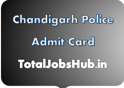 Chandigarh Police Admit Card