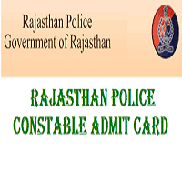 rajasthan police constable admit card