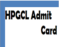 HPGCL Admit Card