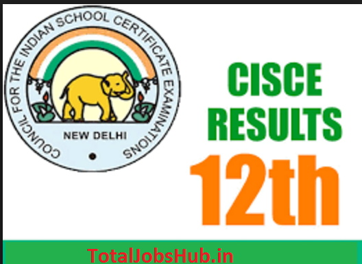 isc board class 12th result