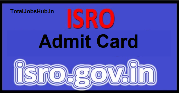 isro technician b admit card