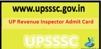 upsssc revenue inspector admit card