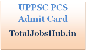 uppsc pcs admit card