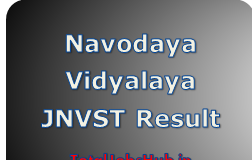 Navodaya Vidyalaya Result