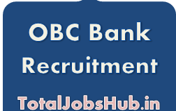 OBC Bank Recruitment