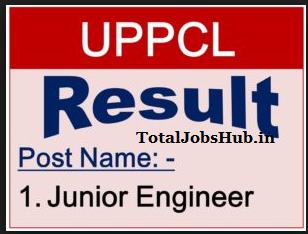 uppcl junior engineer result