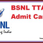 bsnl je admit card