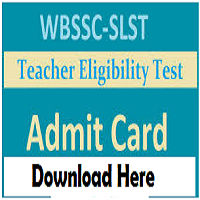 wbssc slst admit card