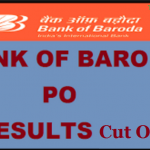 bank of baroda po result