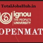 ignou openmet application form