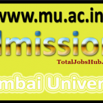 mumbai university admission form