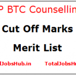 up btc counselling cut off merit list