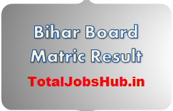 Bihar Board Matric Result