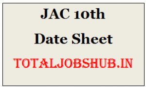 jac 10th time table