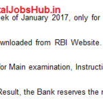 RBI Assistant Mains Exam Notice