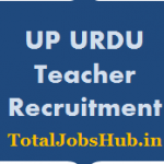 UP Urdu Teacher Recruitment