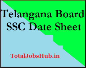 ts ssc time table 2019