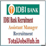 idbi bank assistant manager recruitment 2018
