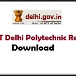 Delhi Polytechnic CET result