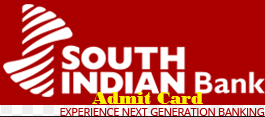 South Indian Bank Admit Card