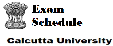 calcutta university exam schedule