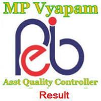 MP Vyapam Assistant Quality Controller Result