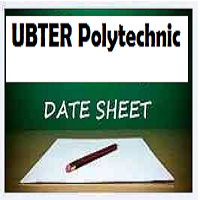 UBTER polytechnic Date Sheet