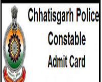 cg police constable admit card