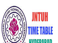 jntu hyderabad time table
