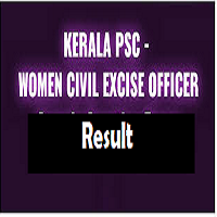 kerala women civil excise officer results