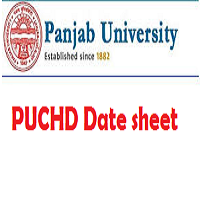 puchd date sheet