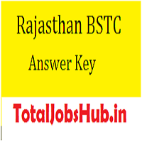 rajasthan bstc answer key