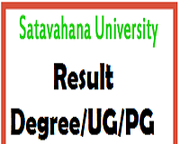 satavahana university results
