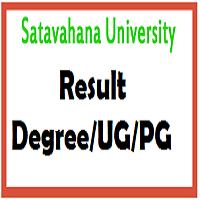 satavahana university results