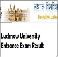 lucknow university entrance exam result