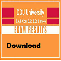 ddu gorakhpur university result