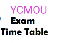 ycmou time table pdf