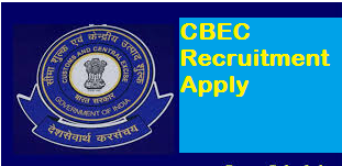 Central Board of Excise and Customs Recruitment