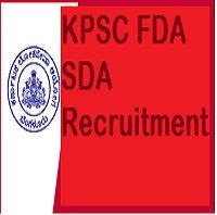 KPSC FDA SDA Recruitment