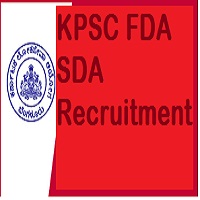 KPSC FDA SDA Recruitment