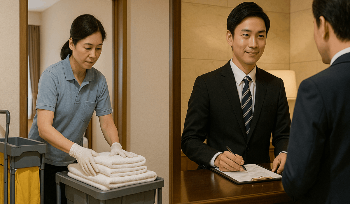 A Guide to Hotel Jobs in Japan: From Housekeeping to Front Desk