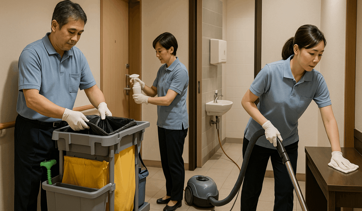 What to Expect from Cleaning Jobs in Japan: A Salary Guide