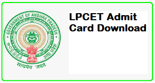 LPCET Admit Card