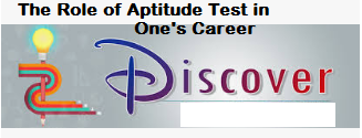 Role of Aptitude Test in Ones career