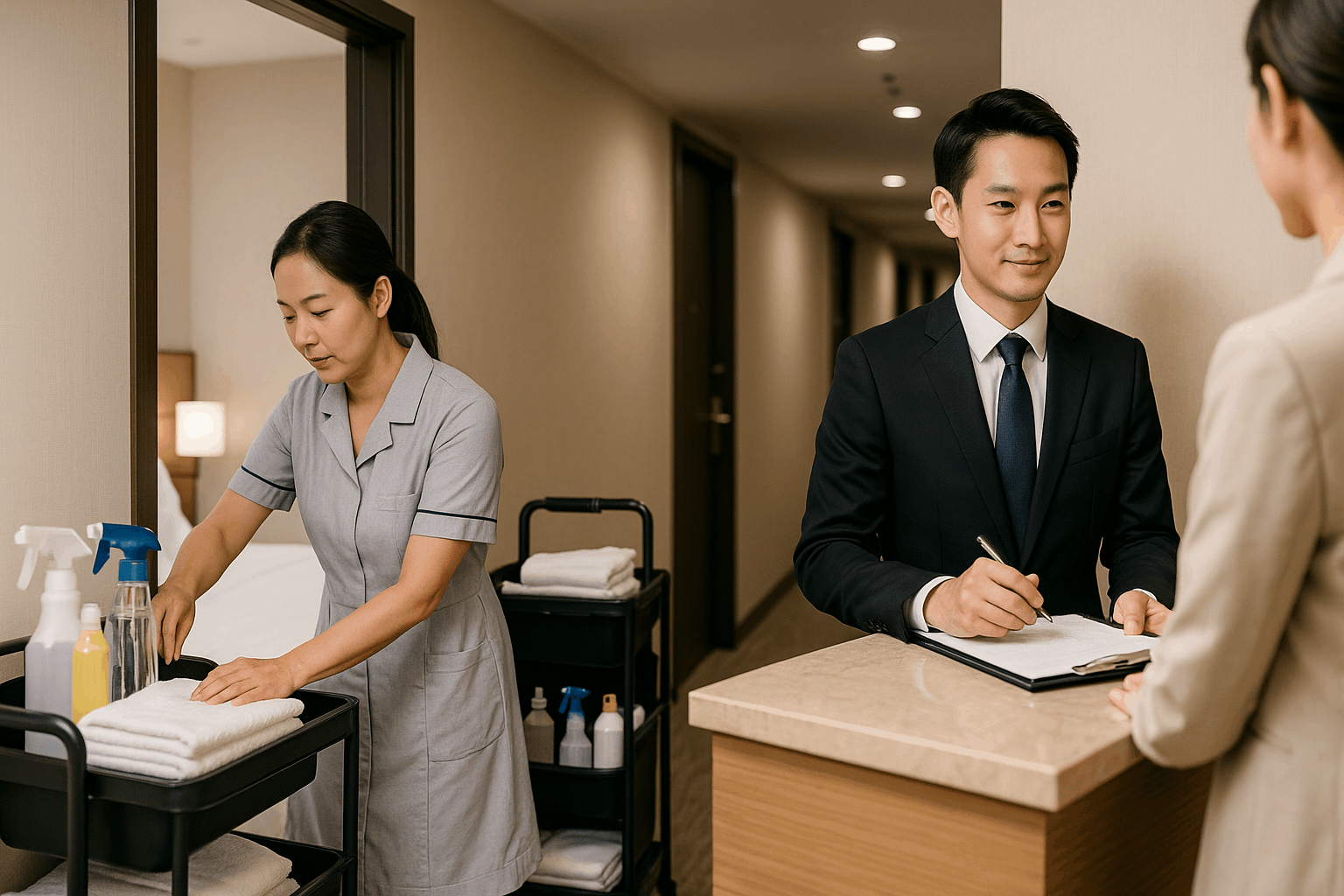 A Guide to Hotel Jobs in Japan: From Housekeeping to Front Desk