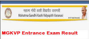 mgkvp entrance exam result