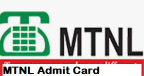 mtnl admit card