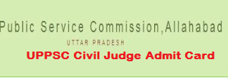 uppsc civil judge admit card 2018